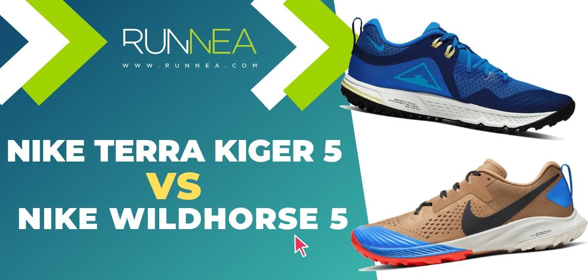 The 6 differences between the Nike Air Zoom Terra Kiger 5 and Nike Air Zoom Wildhorse 5
