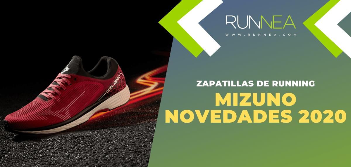 Os novos sapatilhas de running da Mizuno para 2020
