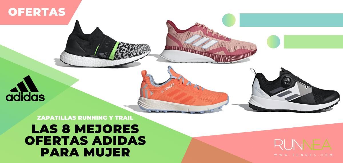 Ofertas y trail running mujer de Adidas