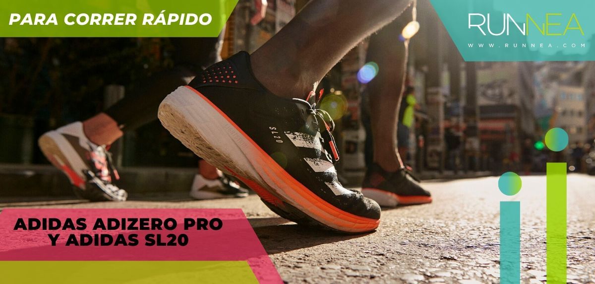 Adidas Adizero Pro y Adidas SL20, lo último de Adidas para que corras más rápido