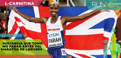 What is L-carnitine for? The substance taken by Mo Farah before the London Marathon 