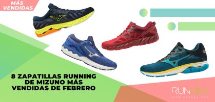 Os 8 sapatilhas de running Mizuno mais vendidos em fevereiro de 2020