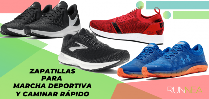 Las 10 mejores zapatillas para caminar rápido y practicar marcha deportiva