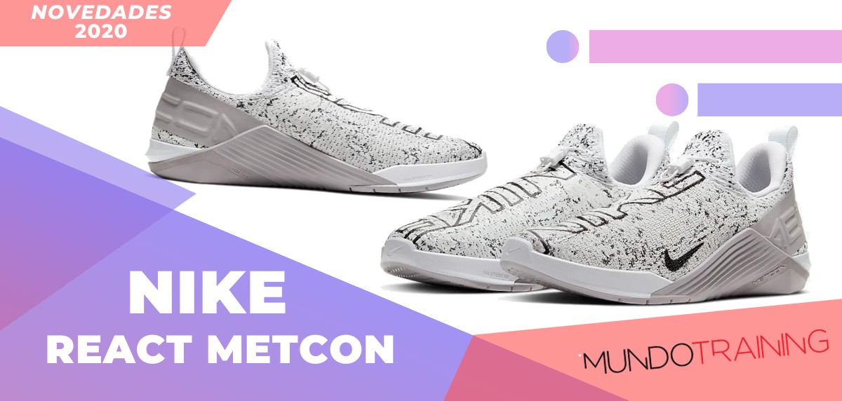 Zapatillas de entrenamiento Nike, novedades 2020 - Nike React Mecton