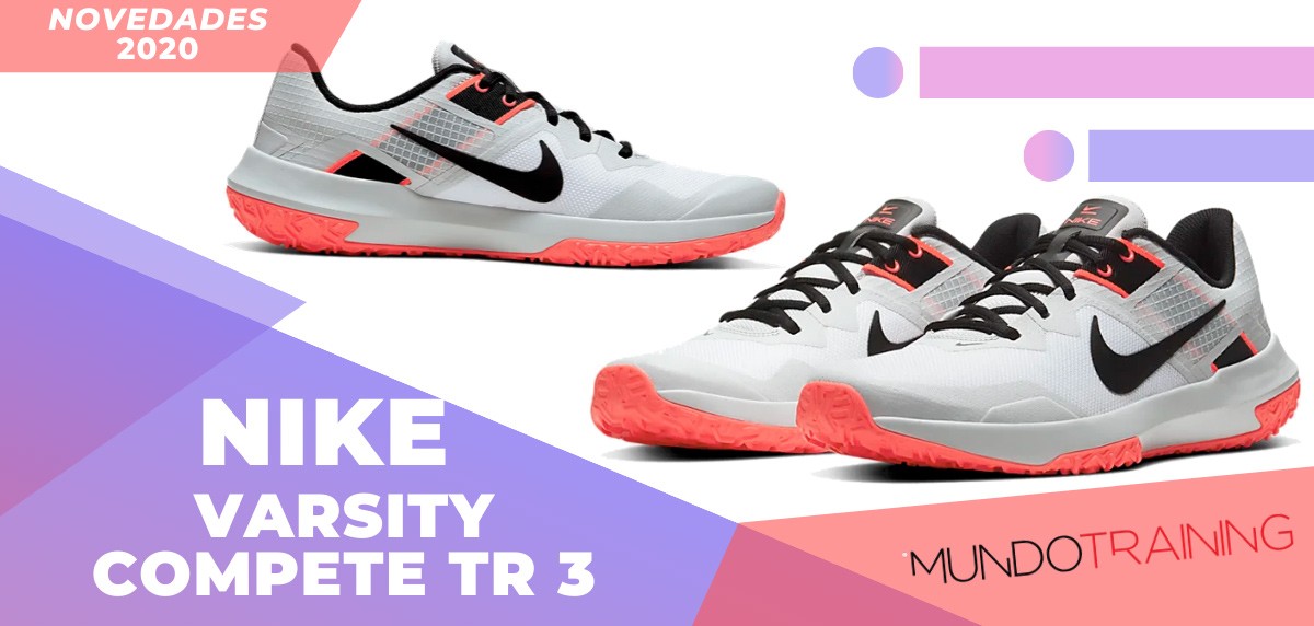 Zapatillas de entrenamiento Nike, novedades 2020 - Nike Varsity Compete TR 3