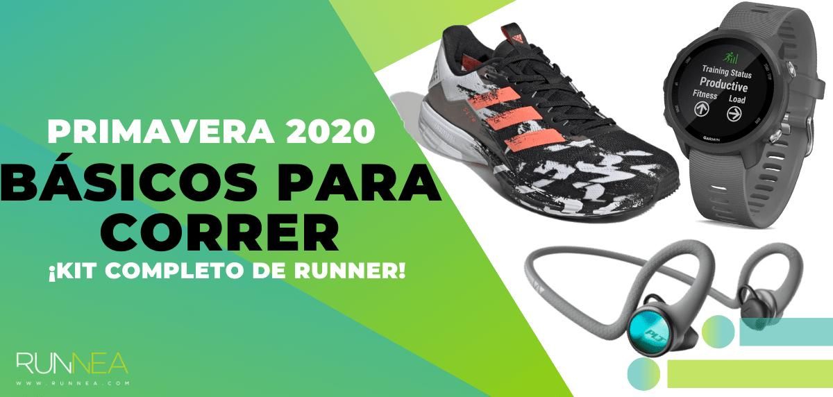 Os 13 artigos indispensáveis da Runnea para correr nesta primavera de 2020: kit completo para corredores!