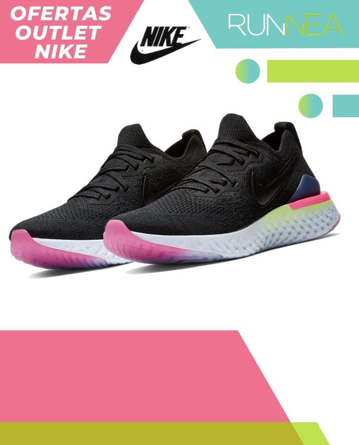 React Flyknit 2 de Nike para mujer en oferta y