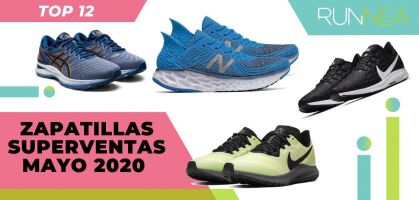 Os sapatilhas mais vendidos de maio de 2020 na Runnea