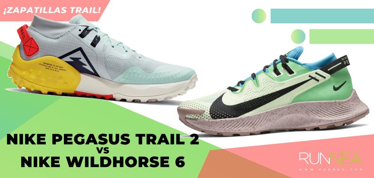 Lío músculo Interconectar Nike Pegasus Trail 2 vs Nike Wildhorse 6: ¿A qué perfiles de trail runners  van dirigidas?