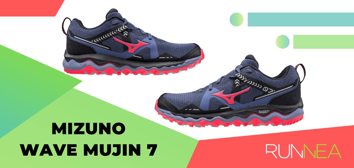 Las mejores zapatillas trail running de 2020, Mizuno Wave Mujin 7
