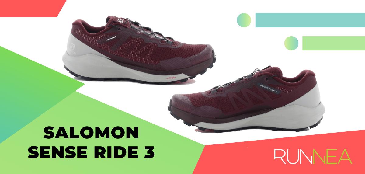 Las mejores zapatillas trail running de 2020, Salomon Sense Ride 3