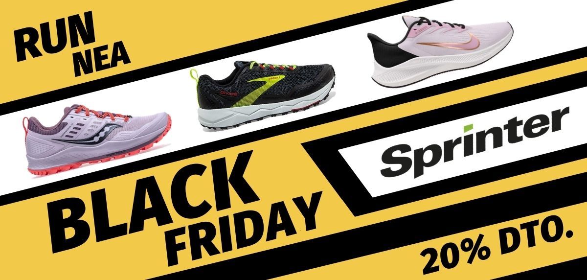 Sprinter Black Friday 2020: 20% de descuento en todo su catálogo de zapatillas
