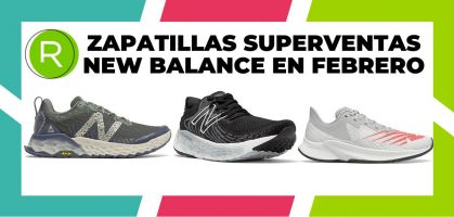 Las zapatillas running más vendidas de New Balance en RUNNEA de febrero