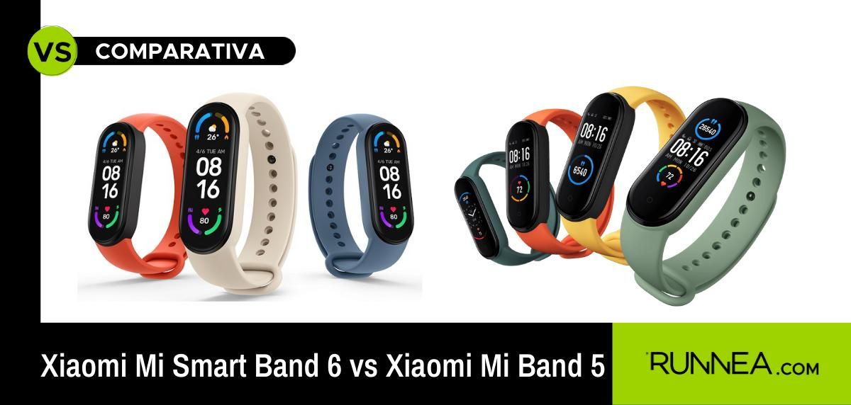 Mi Band 6 vs Xiaomi Mi Band comparativa de pulseras actividad