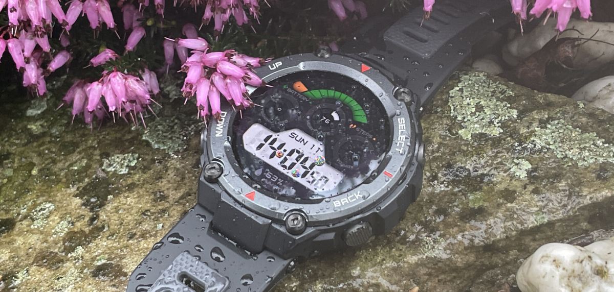 Amazfit T-Rex Pro Reloj Smartwatch Gris Desierto