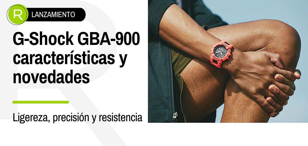¡Nuevo reloj deportivo G-Shock GBA-900, te descubrimos todos sus puntos fuertes!