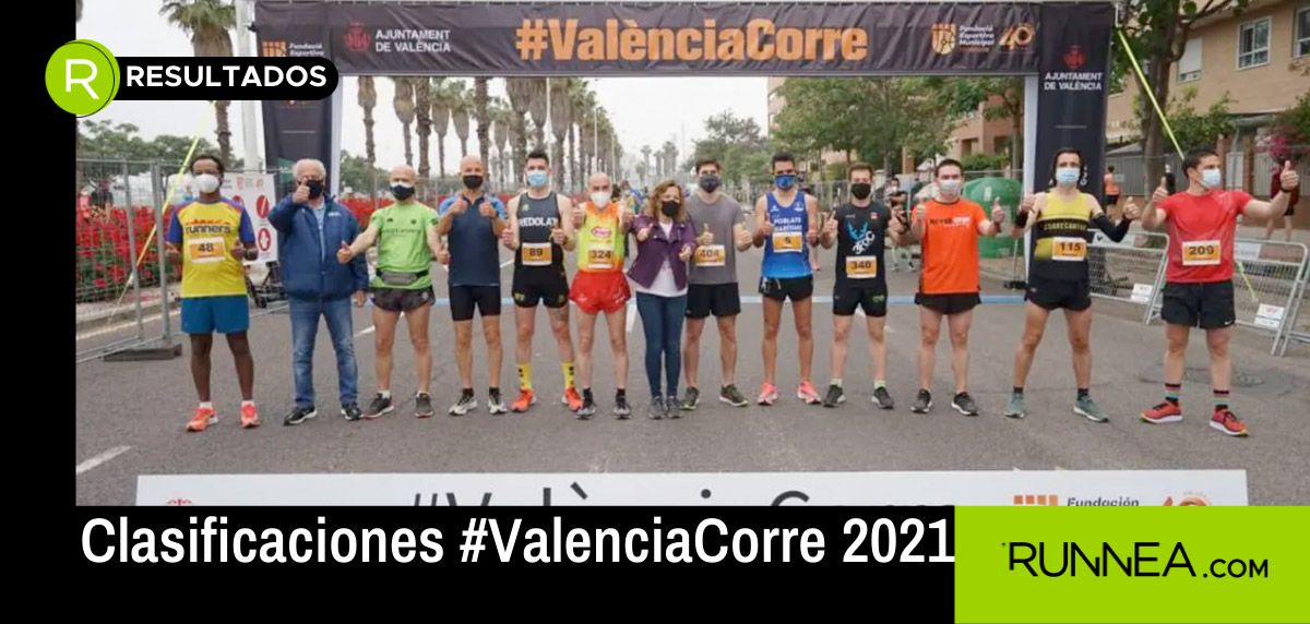 Clasificaciones Valencia Corre 2021: David Cantero y Liv Westphal, vencedores en el regreso de la carreras populares presenciales