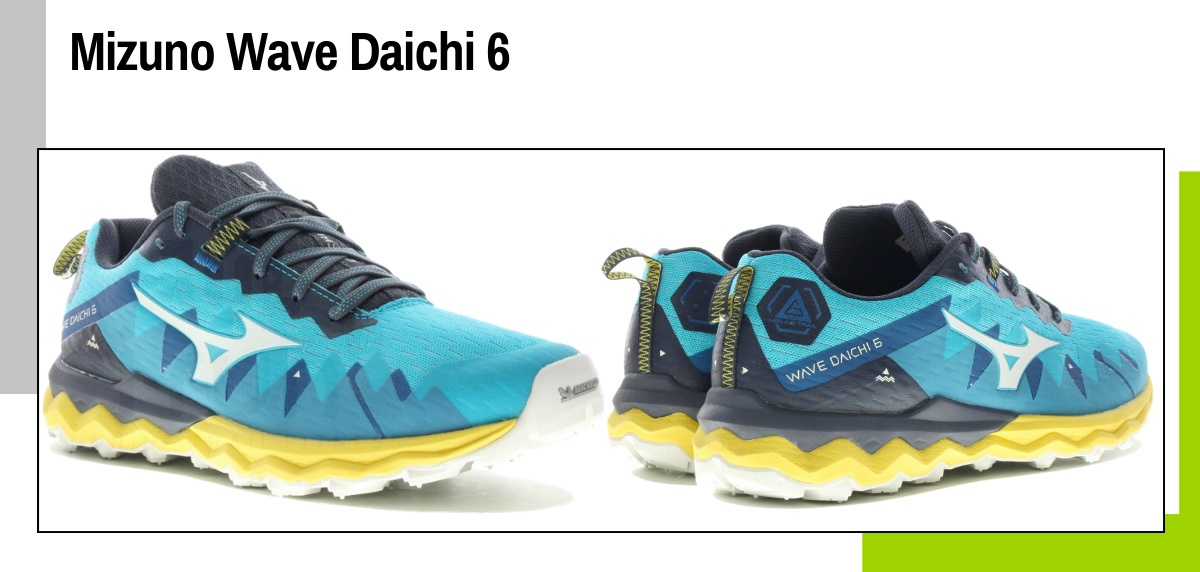 Zapatillas Mizuno con mejor relación calidad y precio para asfalto - Mizuno Wave Daichi 6