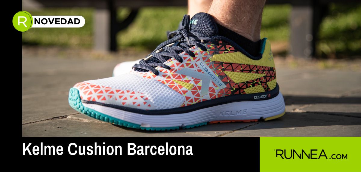 Kelme Cushion Barcelona, la zapatilla de iniciación que estabas esperando para tus primeras sesiones de running