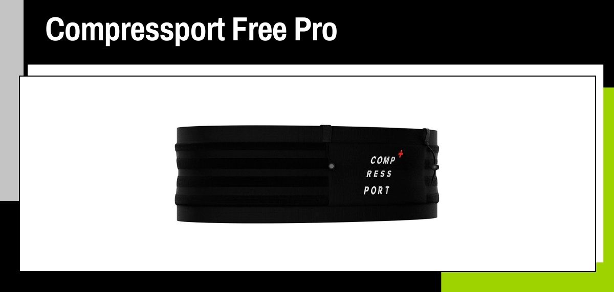 Mejores cinturones running, Compressport Free Pro