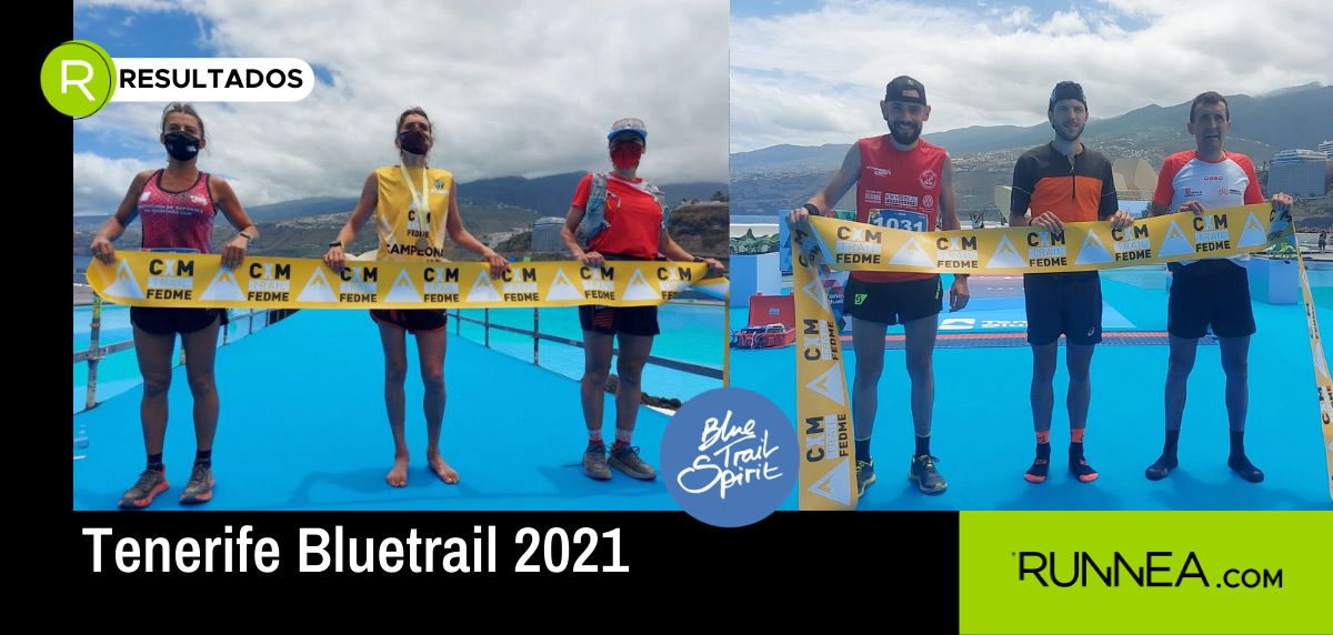 Andreu Simón y Marta Molist, ganadores del Campeonato de España de Ultra Trail 2021 en Tenerife