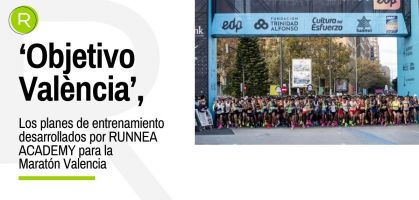 Tecnología RUNNEA Academy en la nueva app de entrenamiento de la Maratón de Valencia 