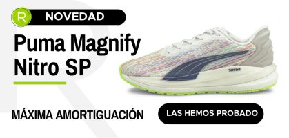 Puma Magnify Nitro, zapatillas running de amortiguación maximalista para disfrutar corriendo