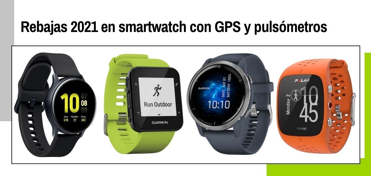 Relojes GPS para running, ciclismo, etc.