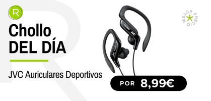 Chollo del día: ¡JVC Auriculares Deportivos por 8.99€!