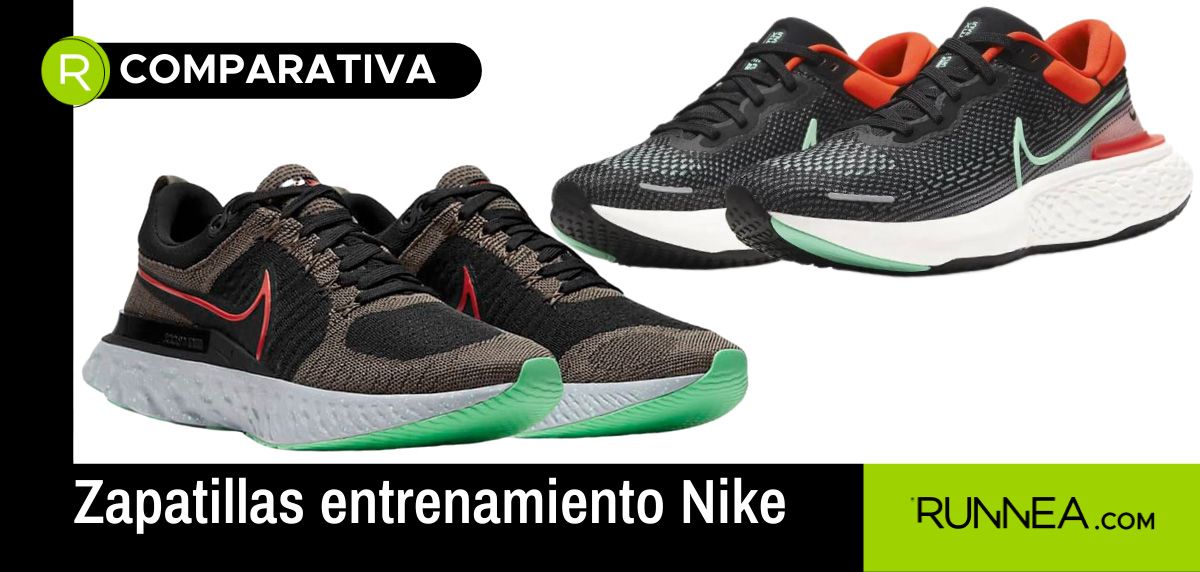 Propuesta alternativa tramo Escarpado Comparativa zapatillas Nike: ZoomX Invincible Run Flyknit vs React Infinity  Run Flyknit 2