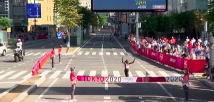 Peres Jepchirchir campeona olímpica de Maratón en Tokio 2020