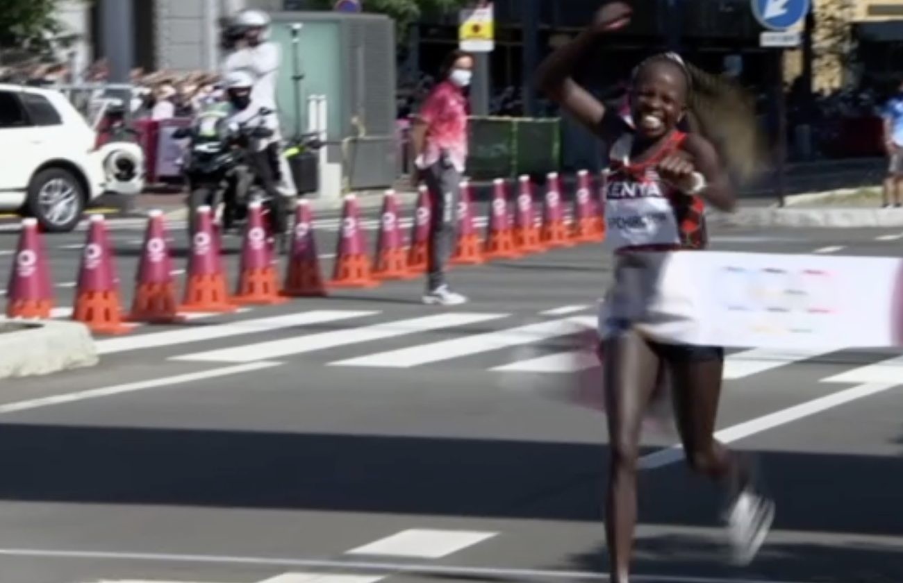 Las zapatillas running de las medallistas del Maratón de Tokio 2020