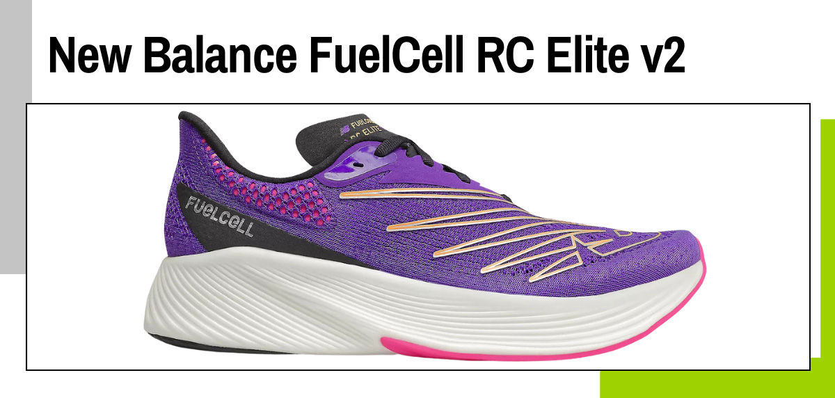 Mejores zapatillas Wave running con placa de fibra de carbono - New Balance FuelCell RC Elite v2