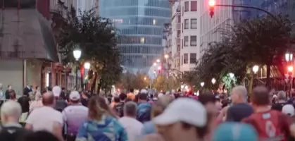 Bilbao Night Marathon 2021: directo y clasificación de la maratón nocturna