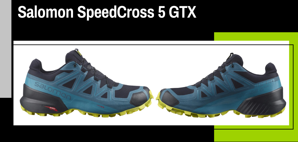 Mejores zapatillas mixtas para combinar trail y asfalto 2021 - Salomon SpeedCross 5 GTX