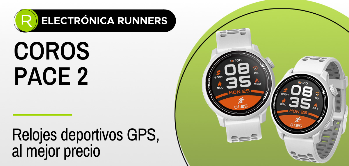 Los mejores pulsómetros y relojes GPS en relación calidad/precio - Coros Pace 2