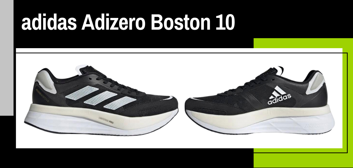 6 zapatillas rápidas más destacadas de adidas: adidas Adizero Boston 10