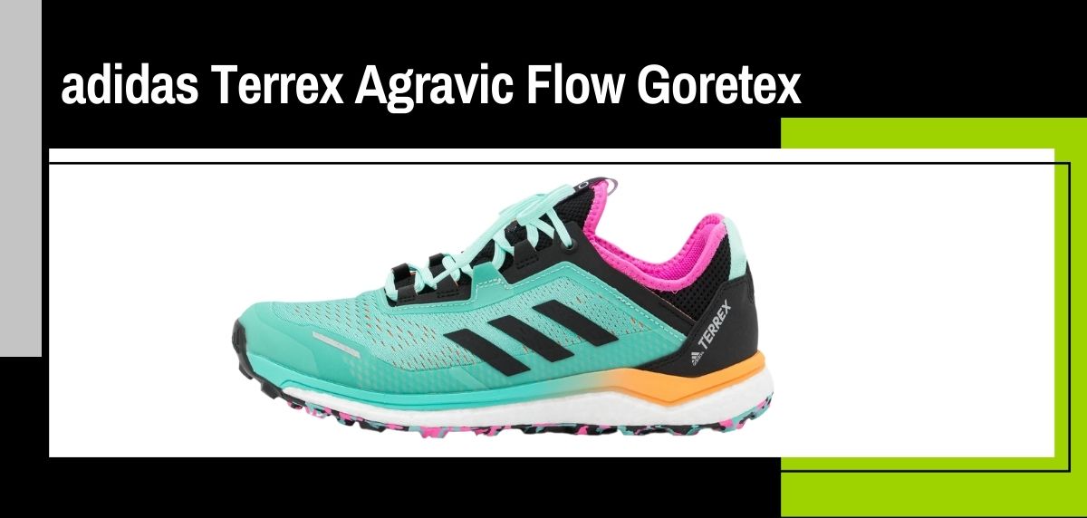 scarpe da trekking adidas, Adidas Terrex Agravic Flow Goretex