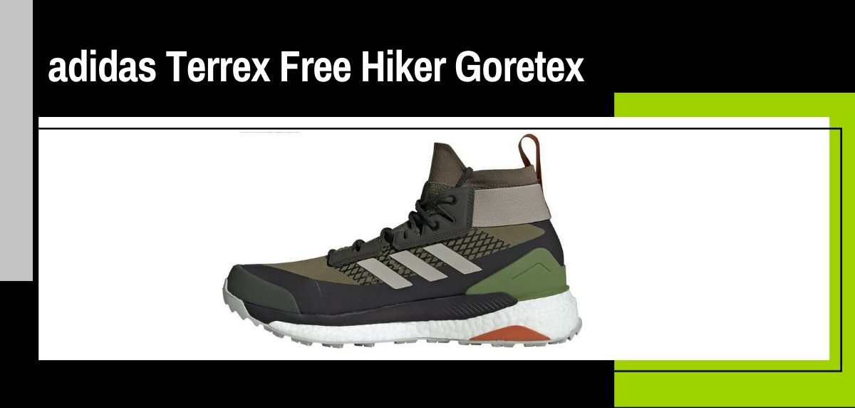 adidas Terrex Free Hiker Goretex scarpe da trekking, Adidas Terrex Free Terrex Free Hiker Goretex