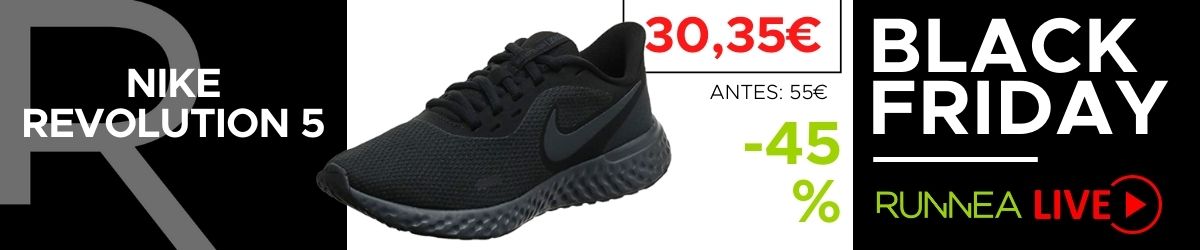 Mejores ofertas anticipadas Black Friday 2021 - Nike Revolution 5