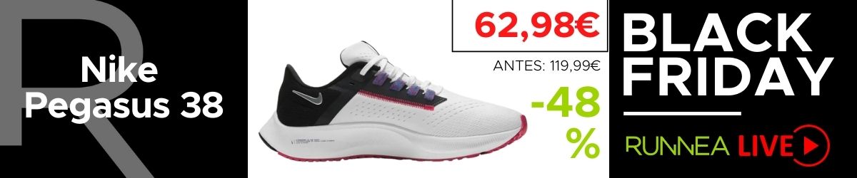 Las mejores ofertas de Black Friday en zapatillas running, Nike Pegasus 38