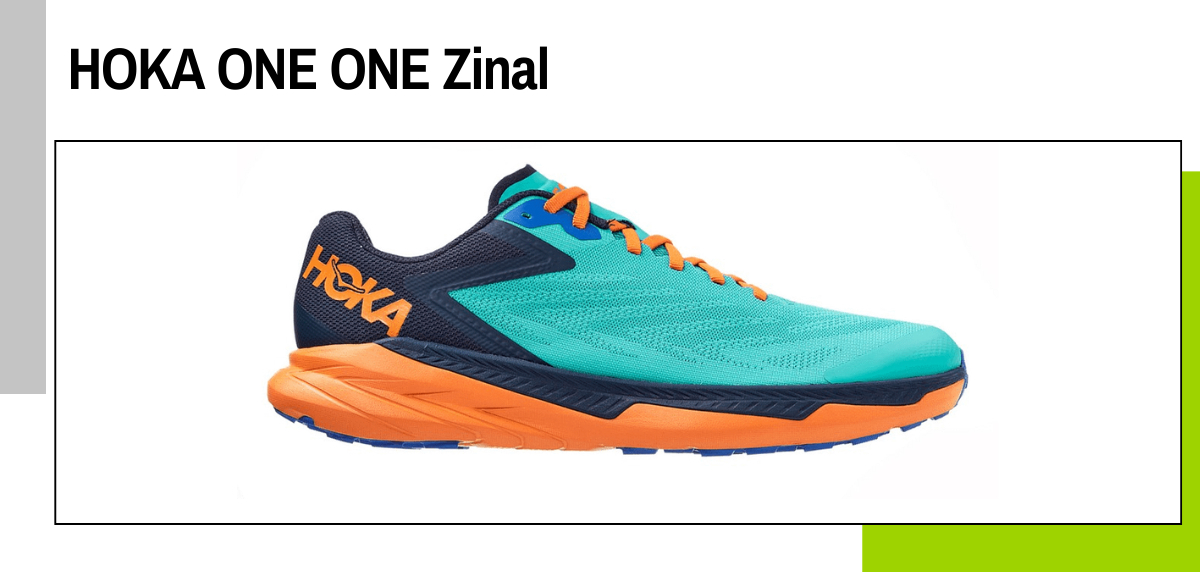 Mejores zapatillas trail running 2021: Hoka One One Zinal