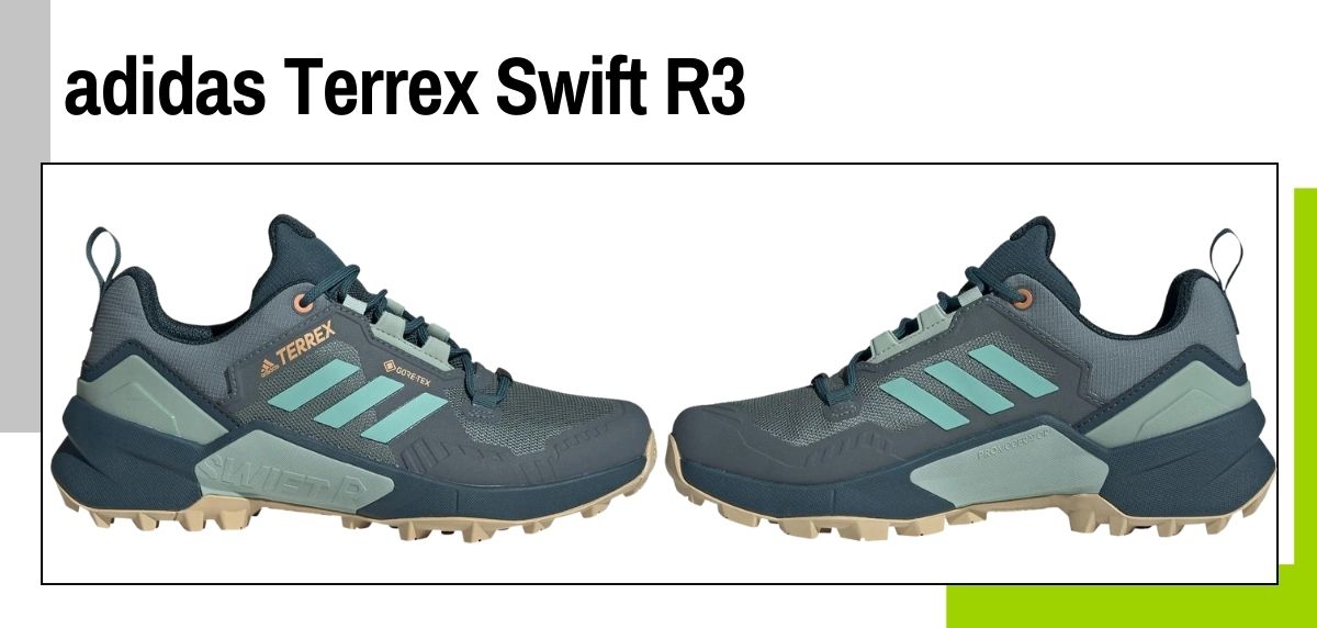 Meilleures Zapatillas de trekking en 2021 - adidas Terrex Swift R3