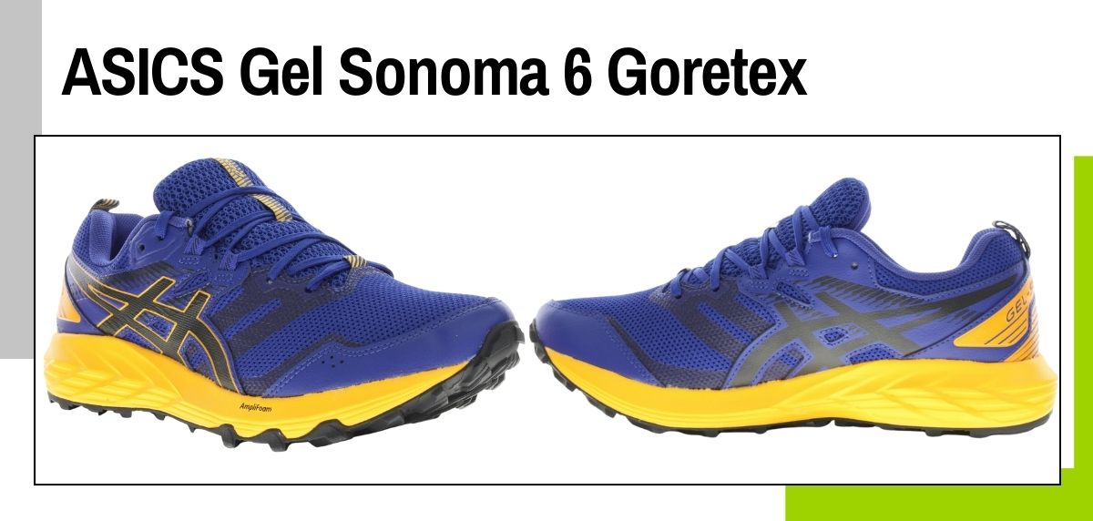 Meilleures Zapatillas de trekking en 2021 - ASICS Gel Sonoma 6 GTX