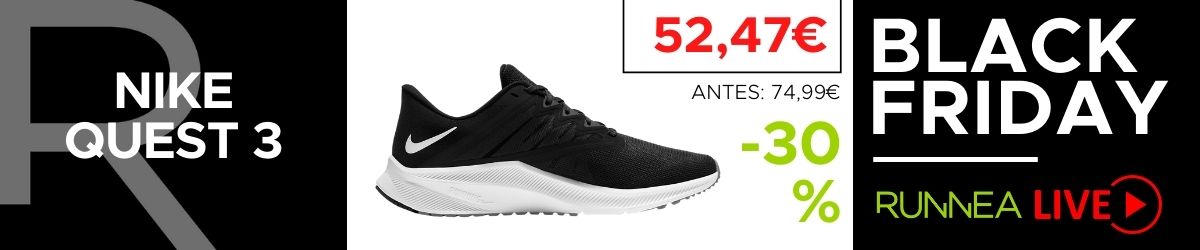 Las mejores ofertas de Black Friday en zapatillas running, Nike Quest 3