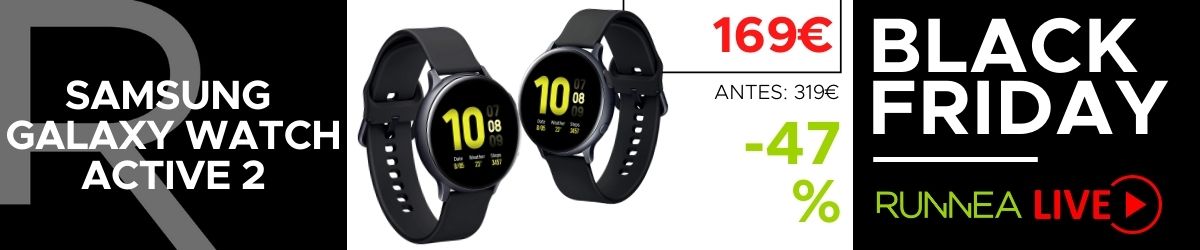 Ofertas del Black Friday Amazon 2021 más destacadas en material deportivo - Samsung Galaxy Watch Active 2