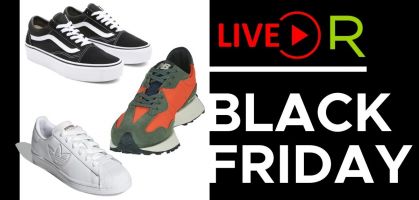 Black Friday in diretta: fino al 40% di sconto su sneakers