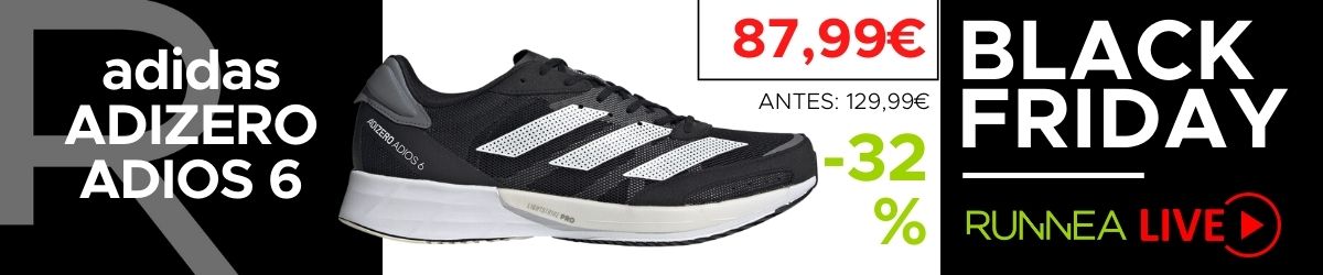 Mejores ofertas de Black Friday en zapatillas running - adidas Adizero Adios 6