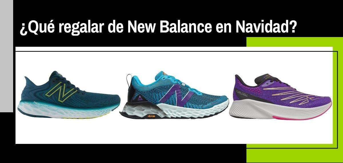 Porque oferecer sapatilhas running New Balance no Natal? Damos-lhe 7 opções que são um sucesso garantido! 