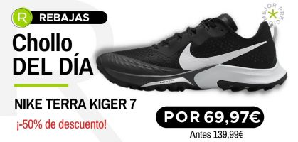 Chollo del día: ¡Nike Air Zoom Terra Kiger 7 desde 69,97€ y con un -50% de descuento!